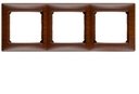 Legrand Valena 770313 Рамка 3-постовая (универсальная, тонированное дерево)