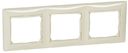 Legrand Valena 774353 Рамка 3-постовая (универсальная, слоновая кость)