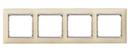 Legrand Valena 770384 Рамка 4-постовая (универсальная, светлое дерево/серый штрих)