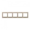 Legrand Valena 770025 Рамка 5-постовая (универсальная, кантри)