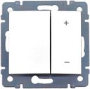 Legrand Valena 770062 Светорегулятор кнопочный (400 Вт, R+L+C, под рамку, скрытая установка, белый)