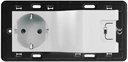 Legrand Valena Allure 753110 Розетка с заземляющим контактом (16 А, USBx1 шт, под рамку, скрытая установка, винтовые зажимы, белый)