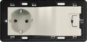 Legrand Valena Allure 753210 Розетка с заземляющим контактом (16 А, USBx1 шт, под рамку, скрытая установка, винтовые зажимы, слоновая кость)