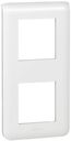 Legrand Mosaic 078822 Рамка 2х2 модуля (вертикальная, белая)