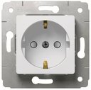 Legrand Cariva 773621 Розетка с заземляющим контактом (16 А, под рамку, скрытая установка, шторки, белый)