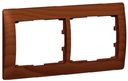 Legrand Galea Life 771972 Рамка 2-постовая (горизонтальная, cherry wood)