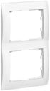 Legrand Galea Life 771006 Рамка 2-постовая (вертикальная, white)