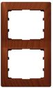 Legrand Galea Life 771976 Рамка 2-постовая (вертикальная, cherry wood)