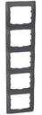 Legrand Galea Life 771209 Рамка 5-постовая (вертикальная, dark bronze)