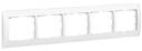 Legrand Galea Life 771005 Рамка 5-постовая (горизонтальная, white)
