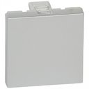Legrand Mosaic 079280 Заглушка 2 модуля (скрытая установка, алюминий)