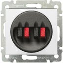 Legrand Valena 774424 Розетка аудио (2хAudio, под рамку, скрытая установка, белая)