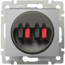 Legrand Valena 770124 Розетка аудио (2хAudio, под рамку, скрытая установка, алюминий)