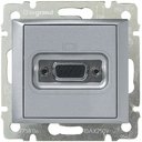 Legrand Valena 770283 Розетка видео (VGA, под рамку, скрытая установка, алюминий)
