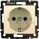 Legrand Valena 774395 Розетка с заземляющим контактом (16 А, в сборе, скрытая установка, мех. система выталкивания вилки, слоновая кость)