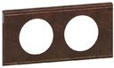 Legrand Celiane 069402 Рамка 2-постовая (кожа текстура)