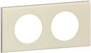 Legrand Celiane 069432 Рамка 2-постовая (кожа макиато)