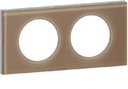 Legrand Celiane 069462 Рамка 2-постовая (смальта мокка)
