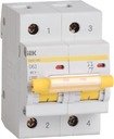 IEK ВА47-100 MVA40-2-100-D Автоматический выключатель двухполюсный 100А (10 кА, D)