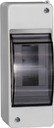 IEK MKP42-N-02-30-20 KREPTA 3 Бокс с прозрачной крышкой КМПн 2/2 для 2-х авт.выкл.наружн.установки