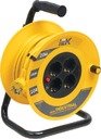 Катушка УК20 с т/з 4 места 2Р+PЕ/20м 3х1,0 мм2 "Industrial"