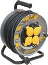 Катушка УК30 на мет с т/з 4 места 2Р+PЕ/30м КГ 3х2,5мм2 IP44 Professional