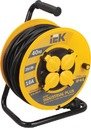 Катушка УК40 с т/з 4 места 2Р+PЕ/40метров 3х1,5мм2 IP44 "Industrial plus"