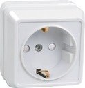 IEK ERO14-K33-16-DC РСш20-3-ОКм Розетка 1местн. c з/к с защ.штор.16А откр.уст. ОКТАВА (кремовый)