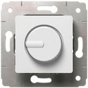 Legrand Cariva 773617 Светорегулятор роторный (300 Вт, R+L, под рамку, скрытая установка, белый)