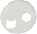 Legrand Celiane 068239 Крышка розетки комбинированной (RJ45+TV, белая)