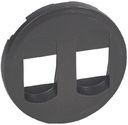 Legrand Celiane 067814 Крышка розетки аудио (2 канала, графит)