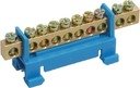 IEK YNN10-69-8P-K07 Шина N ноль на DIN-изол тип Стойка ШНИ-6х9-8-С-С