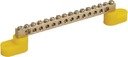 IEK YNN10-812-20C2-K05 Шина PE земля на двух угловых изол ШНИ-8х12-20-У2-Ж