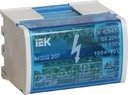 IEK YND10-2-07-100 Шины на DIN-рейку в корпусе (кросс-модуль) L+PEN 2х7