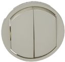 Legrand Celiane 068302 Клавиша двойная (титан)