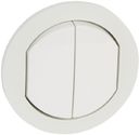 Legrand Celiane 067802 Клавиша двойная для переключателя (IP44, белая)