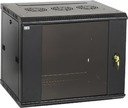 ITK Шкаф LINEA W 9U 600x450 мм дверь стекло, RAL9005