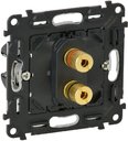 Legrand In'Matic 753076 Розетка аудио (Audio, разъем "банан", механизм, скрытая установка)
