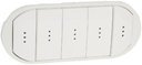 Legrand Celiane 068020 Клавиша пятерная (подсветка, белая)