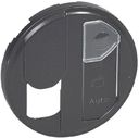 Legrand Celiane 067990 Крышка розетки компьютерной (RJ45, STP, этикетка, графит)