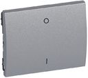 Legrand Galea Life 771315 Клавиша одиночная (символ «вкл/выкл», soft aluminium)
