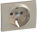 Legrand Galea Life 771421 Крышка розетки (2P+E, шторки, titanium)