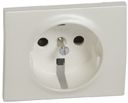 Legrand Galea Life 771521 Крышка розетки (2P+E, шторки, pearl)