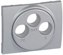 Legrand Galea Life 771373 Крышка розетки телевизионной (TV+Radio+SAT, aluminium)