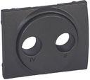 Legrand Galea Life 771272 Крышка розетки телевизионной (TV+Radio, dark bronze)