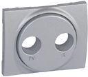 Legrand Galea Life 771372 Крышка розетки телевизионной (TV+Radio, aluminium)