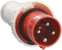 IEK PSR02-063-4 Вилка 034 3Р+РЕ 63А 380В IP54