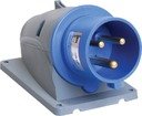 IEK PSN51-032-3 Вилка стационарная ССИ-523 32А-6ч/200-250В 2Р+РЕ IP44 MAGNUM