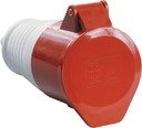 Розетка 214 переносная 3Р+РЕ 16А 380В IP44