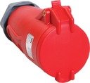 IEK PSN22-016-5 Розетка переносная ССИ-215 16А-6ч/200/346-240/415В 3Р+РЕ+N IP44 MAGNUM